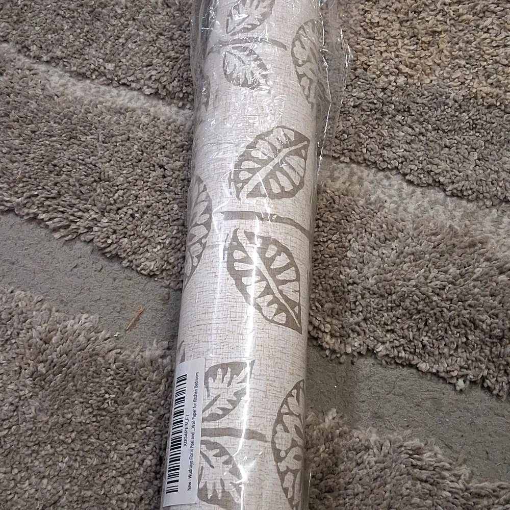 NWT Floral Peel and Stick Wallpaper Vintage Tulip Self Adhesive 17.7in×590.4in